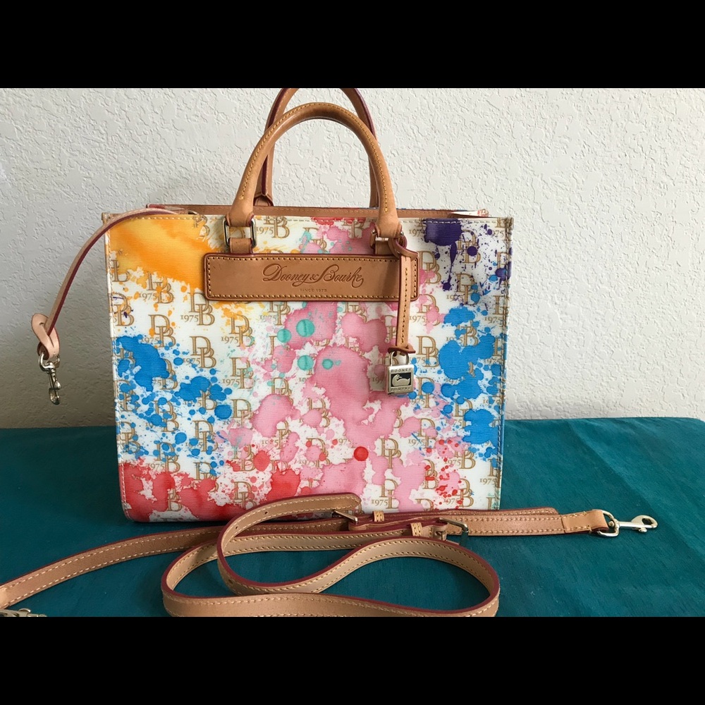 Dooney & Bourke Paint splash  tote
